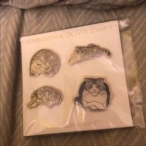 Meredith and Olivia Swift pins